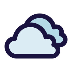 cloud icon for illustration