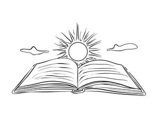 Knowledge Ascending: Unlocking Wisdom and Illumination Through the Pages of a Book