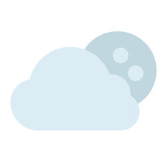 cloud icon for illustration