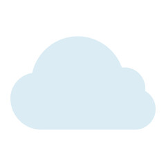 cloud icon for illustration