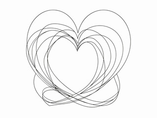 Intertwined Hearts: A Symbolic Representation of Shared Love and Unity