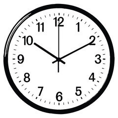 Clock Silhouette
