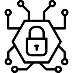 Cyber Security Icon