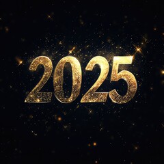 Happy New Year Greetings 2025 ,  Generative AI