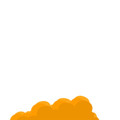 Fototapeta premium Vector Sunset Clouds