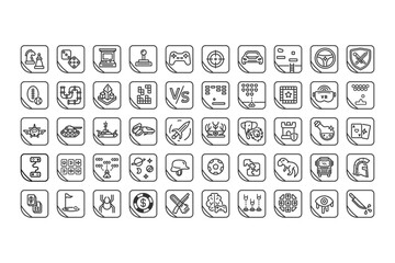 Game categories icon pack