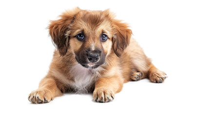 Fototapeta premium Beagle puppy full body shot isolated on transparent background, png