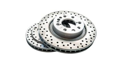 Brakes isolated on transparent background, png