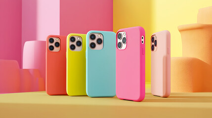 Colorful Silicone Phone Cases for Vibrant Personality