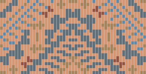 Ethnic Style Abstract Geometric Pattern Wallpaperfolk Embroidery, Aztec Geometric Ornament Print. Design for Carpet, Wallpaper, Clothing, Wrapping, Fabric