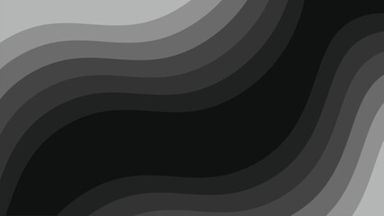 Grey paper cut abstract background vector image