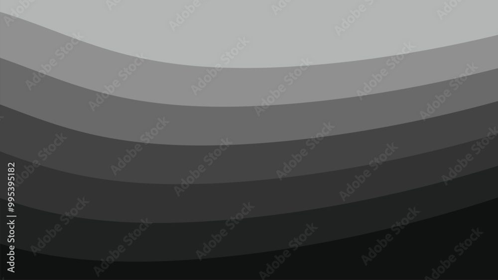 Wall mural grey paper cut abstract background vector image