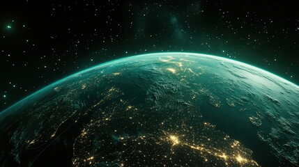 Obraz premium The Earth from Space