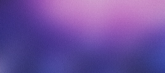 Fototapeta premium Soft and subtle abstract background with grainy texture, showcasing a fading purple and blue gradient that transitions to white
