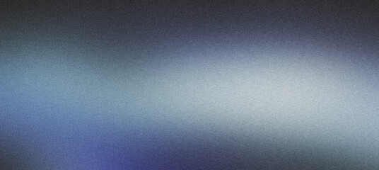 Obraz premium Blue gradient background with a textured grainy effect and a central light beam