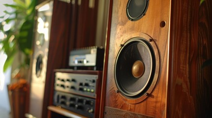 Vintage Soviet speaker model 5gd 3 in Symphony acoustics