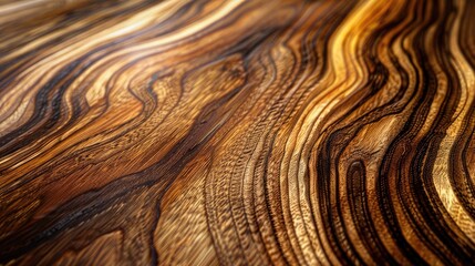 Fototapeta premium Exotic veneer with a wooden finish