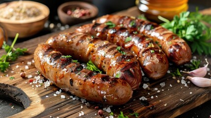 Grilling German Bratwurst using a Classic Approach