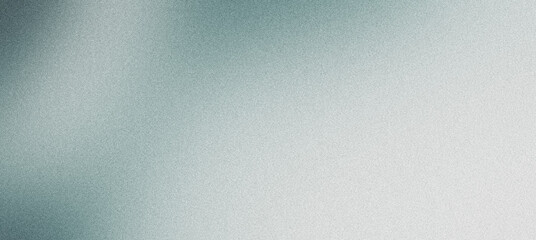 Blue and white abstract background with grainy texture and seamless gradient fade