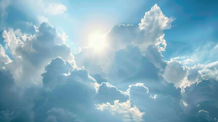 Sunlight obscured by clouds