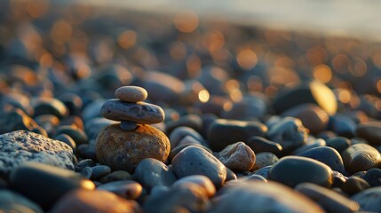 Obraz premium Tiny pebbles