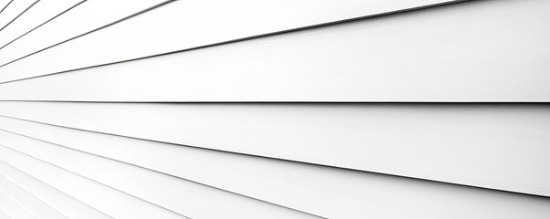 Horizontal white stripes of varying thickness, capturing the essence of minimalistic design, modern style and simple layout