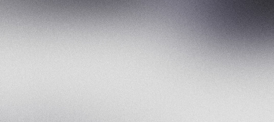 Silver metallic gradient background with a subtle grainy texture, fading to black at the top