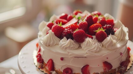 Enjoyable day with delicious cake