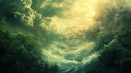 Fototapeta premium The Incredible Power of Nature