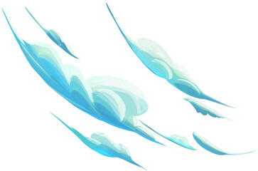 Obraz premium Cloud Illustration