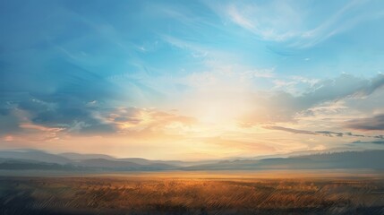 Obraz premium Morning sky