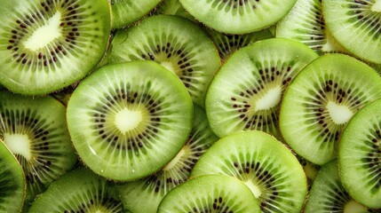 Slices of Kiwi Fruit