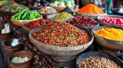 Spices Enhancing Flavor in Indonesian Cuisine