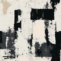 Seamless pattern of grunge with textured overlays