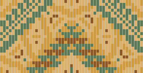 Native South Korean Traditional Patternfolk Embroidery, Aztec Geometric Ornament Print. Design for Carpet, Wallpaper, Clothing, Wrapping, Fabric