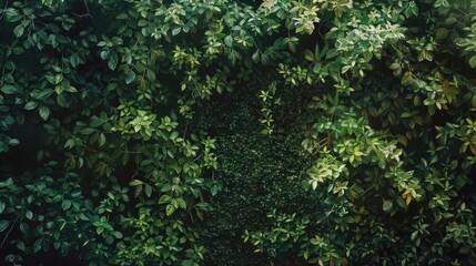 Fototapeta premium Inside shrub