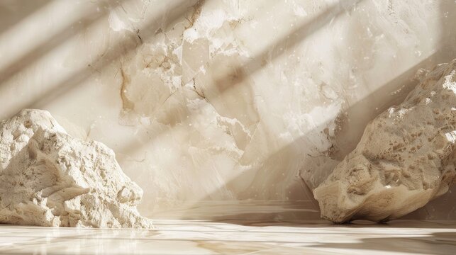 Pale tan marble backdrop