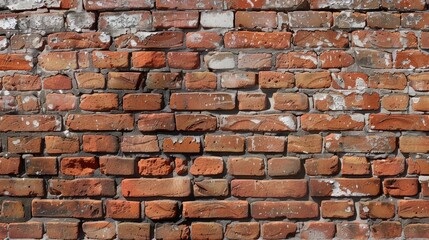 Fototapeta premium Image of a grimy brick wall appearance