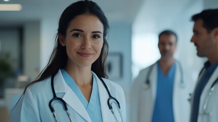 The Confident Female Doctor