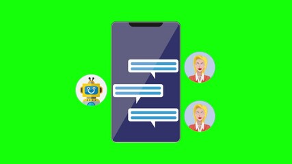 Dialogue and information search via robot powered with AI. Automated answering system.