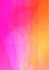 Pink and orange  background illustration. vertical gradient template, Usable for social media, story, banner, poster, Advertisement, events, party, celebration, and various design works