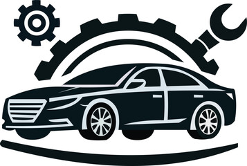 sedan car repair shop