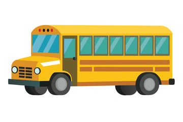 School bus vector illustration