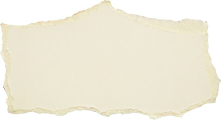 Naklejka premium piece of white paper tear isolated on white background