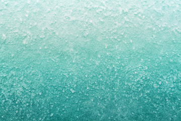 Cool-toned gradient grainy texture, transitioning from mint green to icy blue, generative ai