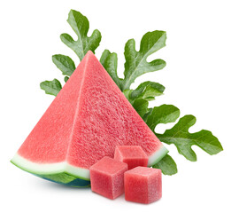 Watermelon isolated on white background