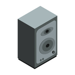 Obraz premium Speaker Isomteric