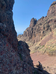 Vue lors de l'ascension de la Paglia Orba, Corse