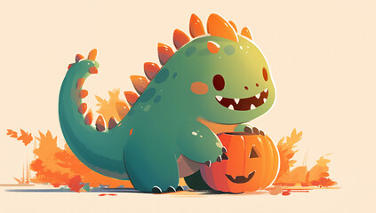 Halloween Day, Halloween Pumpkins, Halloween Dinosaurs