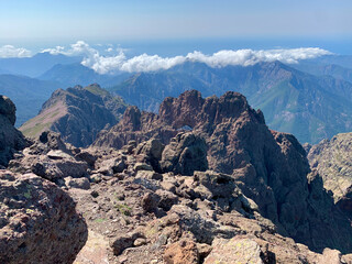Le Capu Tafunatu lors de l'ascension de la Paglia Orba en Corse